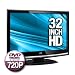 JVC LT-32D200 - 32" LCD TV with built-in DVD player - widescreen - 720p - HDTV - black