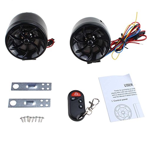 Agptek black 12v waterproof mini multifunction motorcyc…