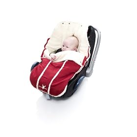 Wallaboo Newborn Baby Footmuff Red
