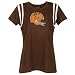 Cleveland Browns Women's Vintage Helmet Jersey Tee - Large