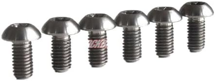 RockBros Titanium Ti Avid BB5 BB7 Disc Rotor Bolt Screw M5 x 10mm Torx T25 6pcs