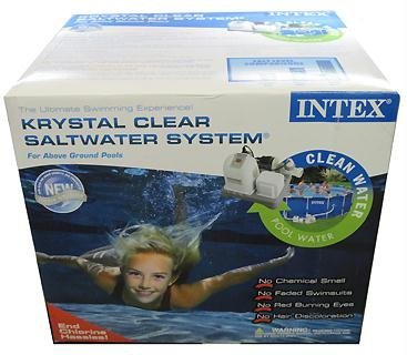 Intex Deluxe Saltwater System w/ Copper Ionkization Anode