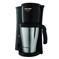 Black & Decker DCM18S Brew 'n Go Personal Coffeemaker with Travel Mug