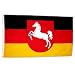 Fahne Flagge Niedersachsen 90x150 cm