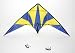 Delta Stunt Kite Lenkdrachen, 2m, Nylon Leine 30m, 2-liner