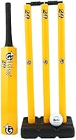 GIBBS 20-20 Cricket Set Yellow (Size 4)