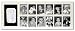  : Baby Art 549211 - 1st Year Kit für 12 x Bilder und Fuß-/Handabdruck, weiß