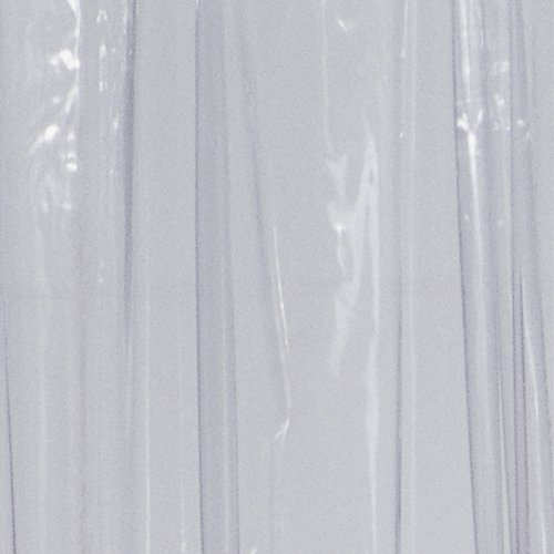 Ridder 361000-350 Duschvorhang Folie 120 x 200 cm Brillant cristall inklusive Aufh&auml;ngeringe