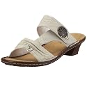 Rieker Regina 61873-60, Damen Clogs & Pantoletten, beige, (crema 60)