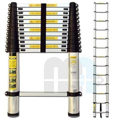 ALU TELESKOPLEITER ANLEGELEITER 3,80M