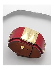 Red Leather Bracelet