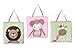 Sweet Jojo Designs Pink and Green Jungle Friends Wall Hanging Accessories