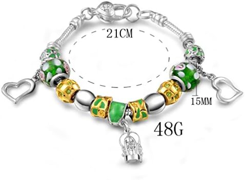 Sunnying Women's Plated Sterling Silver Bracelets Hand Chain Bracelet