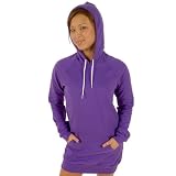 American Apparel 5398 California Fleece Pullover Raglan Hoody Dress