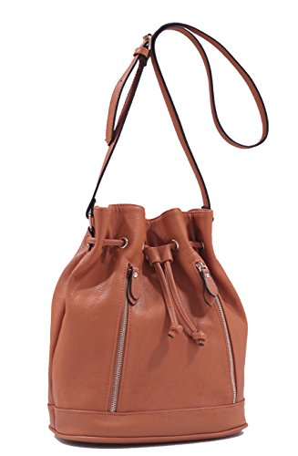 MyLux Connection Shoulder Bucket Handbag Tote 61558 (tn)