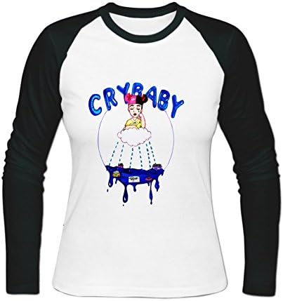 Women's Cry Baby Melanie Martinez Baseball T-shirt M White