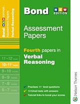 Bond Fourth Papers in Verbal Reasoning: 10-11 Years (Bond Assessment Papers)