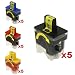 Compatible Ink Cartridge for Brother LC41 Combo 20-Pack: 5 each color: black/cyan/magenta/yellow