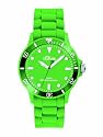 s.Oliver Unisex-Armbanduhr Medium Size Silikon grün SO-2330-PQ