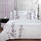 Manor Hill Lilac Collection Duvet Set, Queen
