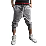 Doublju Mens Casual baggy Training pants(PS02)