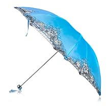Paradise 386E Heart's Word Of Flowers Umbrella, Anti-UV Sun Umbrella, Parasol Series