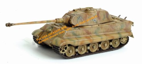 Cover image : King Tiger Porsche Turret sPzAbt. 503 Ohruf Training Area, June 1944 w/Zimmerit Coating 1-72 Dragon Armor