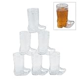 Plastic Mini Cowboy Boot Glasses (1 dz)