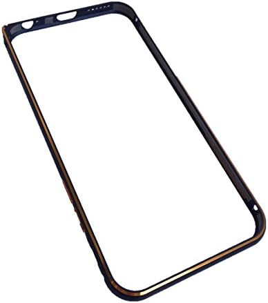 Emisoon Iphone 6 Plus 5.5 Metal Bumper Frame Colorful Premium Aluminum,[lightweight] [Stability][anti External Shocks] Smooth Edge (black)