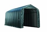 ShelterLogic 79441 Green 14'x36'x16' Peak Style Shelter