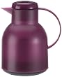 Emsa 505490 TREND COLOURS Kaffeekanne Samba Quick Press, 1,0L, aubergine