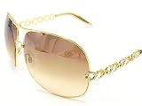 Roberto Cavalli - New Roberto Cavalli Telefo 374S 374-S Gold D26 Swarovski Sunglasses 66-12-120