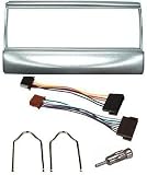 SILVER Ford Puma Stereo/Radio Fitting Kit Fascia/Facia Aerial Adaptor ISO Lead Removal Keys