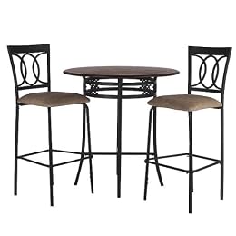 Trinity 3-pc. Pub Set - Coffee/ Mocha