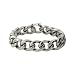 Men's Stainless Steel Large Polished Curb Link Bracelet, 8.5"