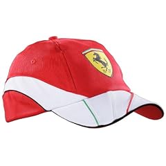 Scuderia Ferrari Cap von Puma Formel1 Kappe wei� rot, wei�es Innenfutter