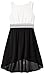 Amy Byer Girls' Big Sleeveless Ruffle Front Hi Lo Dress