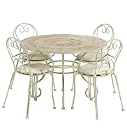 Jasmine Dining Table & 4 Chairs