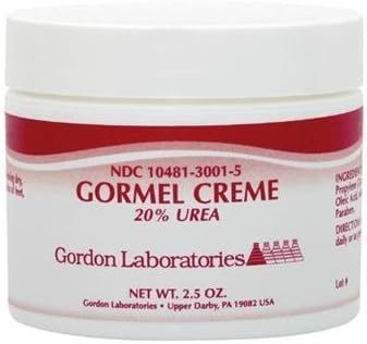 PerformanceFoot Gordon Labs Gormel Urea Dry Cracked Callused Skin Cream (2.5 OZ) by Gordon Labs