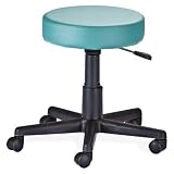Earthlite Pneumatic Rolling Massage Stool (Burgundy)