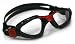 Aqua Sphere Kayenne Goggle With Clear Lens, Black/Red