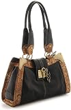 Marc Black Leather ''Wesley'' Satchel