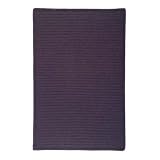 Colonial Mills Janelle Lampp Simply Home Indoor/Outdoor Braided Area Rug Eggplant CMI110 Colonial Mills Janelle Lampp Simply Home Indoor/Outdoor Braided Area Rug Eggplant CMI110