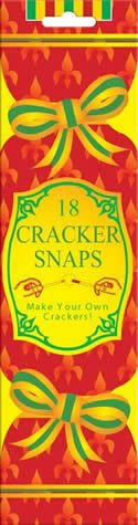 18 Cracker Snaps, Make your own crackers - Xmas