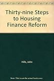 Thirty-nine steps to housing finance reform