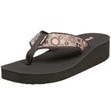 Teva Women's Mandalyn Wedge Flip Flop,Sweden Eucalyptus,11 US M