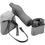Op/Tech Soft Pouch For Medium Roof Prism Binoculars. 6.5 - 7.5
