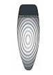 Brabantia Titan Grey Oval D Ironing Board Cover with Heat Resistant Parking Zone - 53" X 18"