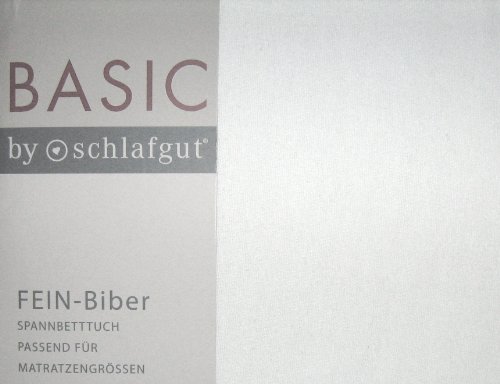 SCHLAFGUT Fein-Biber Spannbettlaken,