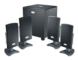 Cyber Acoustics CA-4100 4.1 Flat Panel Computer Speakers- Black